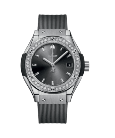 Classic Fusion Titanium Diamonds  Grey