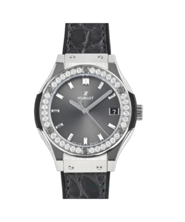 Classic Fusion Titanium Diamonds Grey